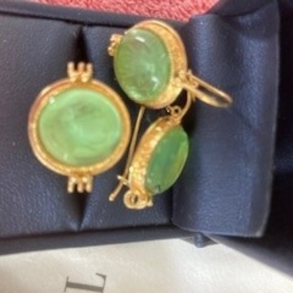 Tagliamonte Venetian Glass Bee and Earning set - Picture 2 of 5